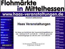 Tablet Screenshot of haas-veranstaltungen.de